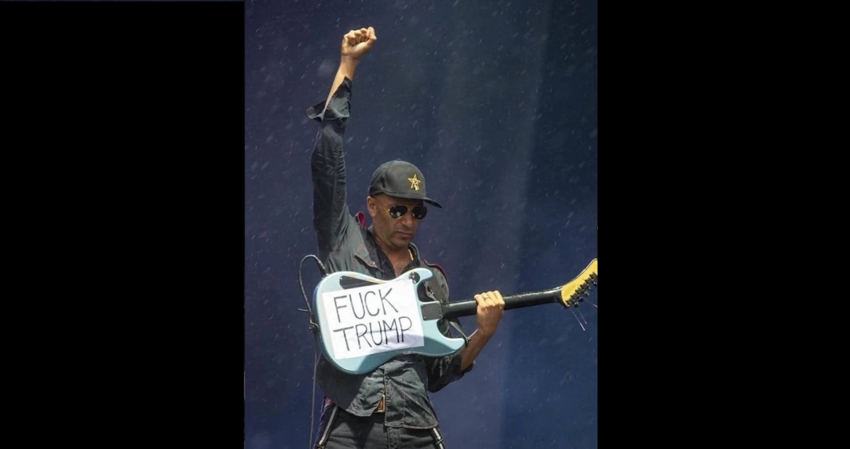 Tom Morello κατά κυβέρνησης Trump για σύνθημα με ναζιστικές αναφορές
